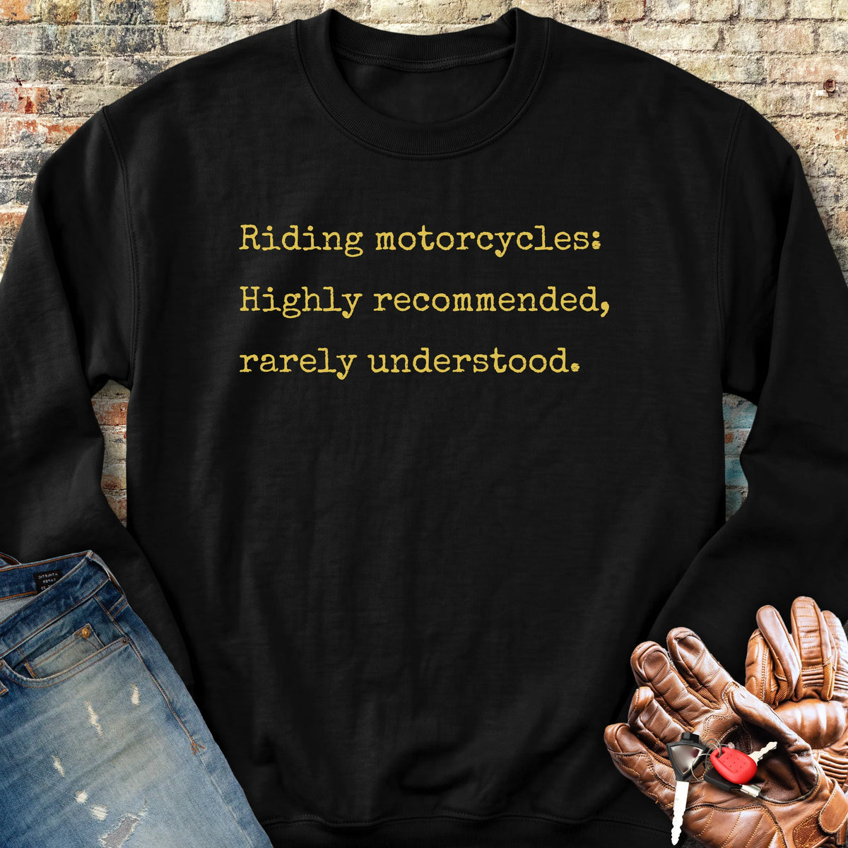 Rarely Understood Sweatshirt - Black