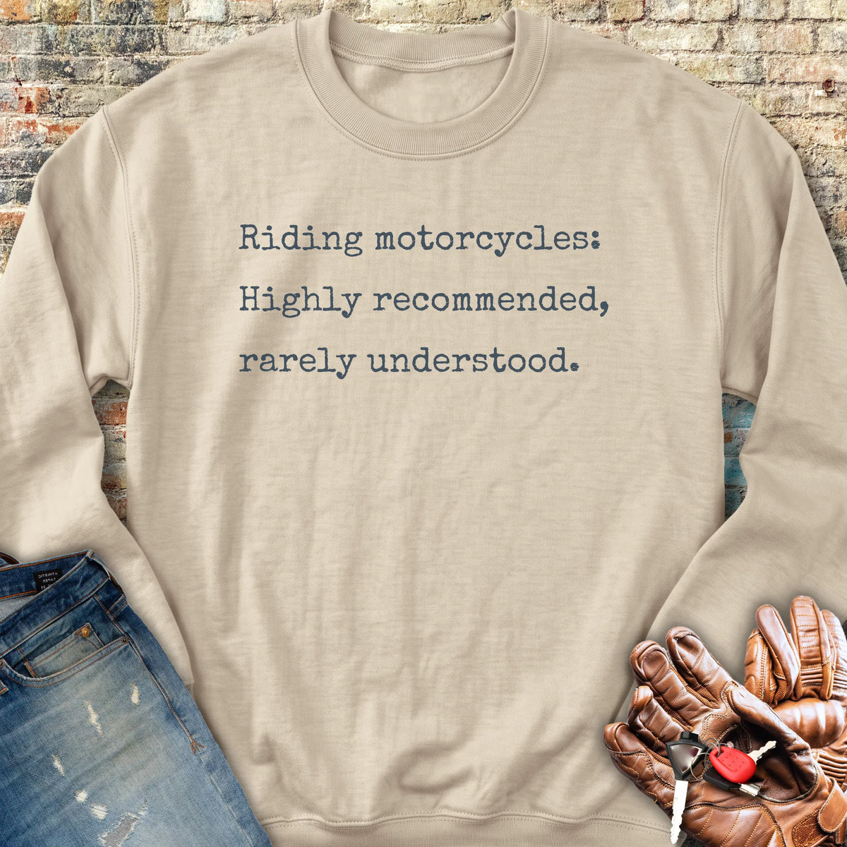 Rarely Understood Sweatshirt - Sand