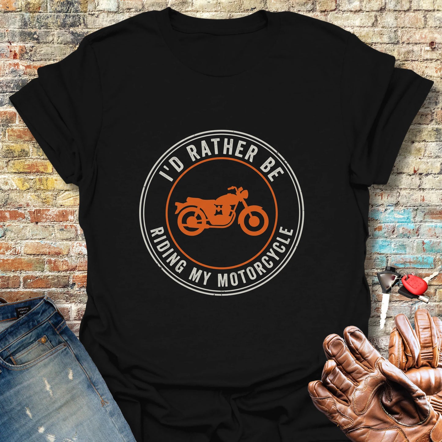 Rather Patch T-Shirt - Black