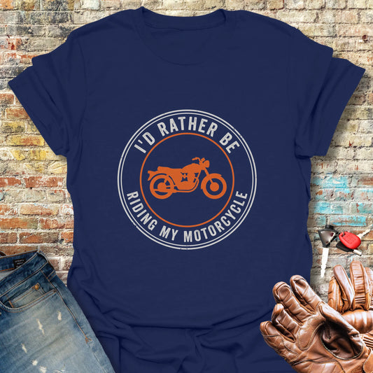 Rather Patch T-Shirt - Navy