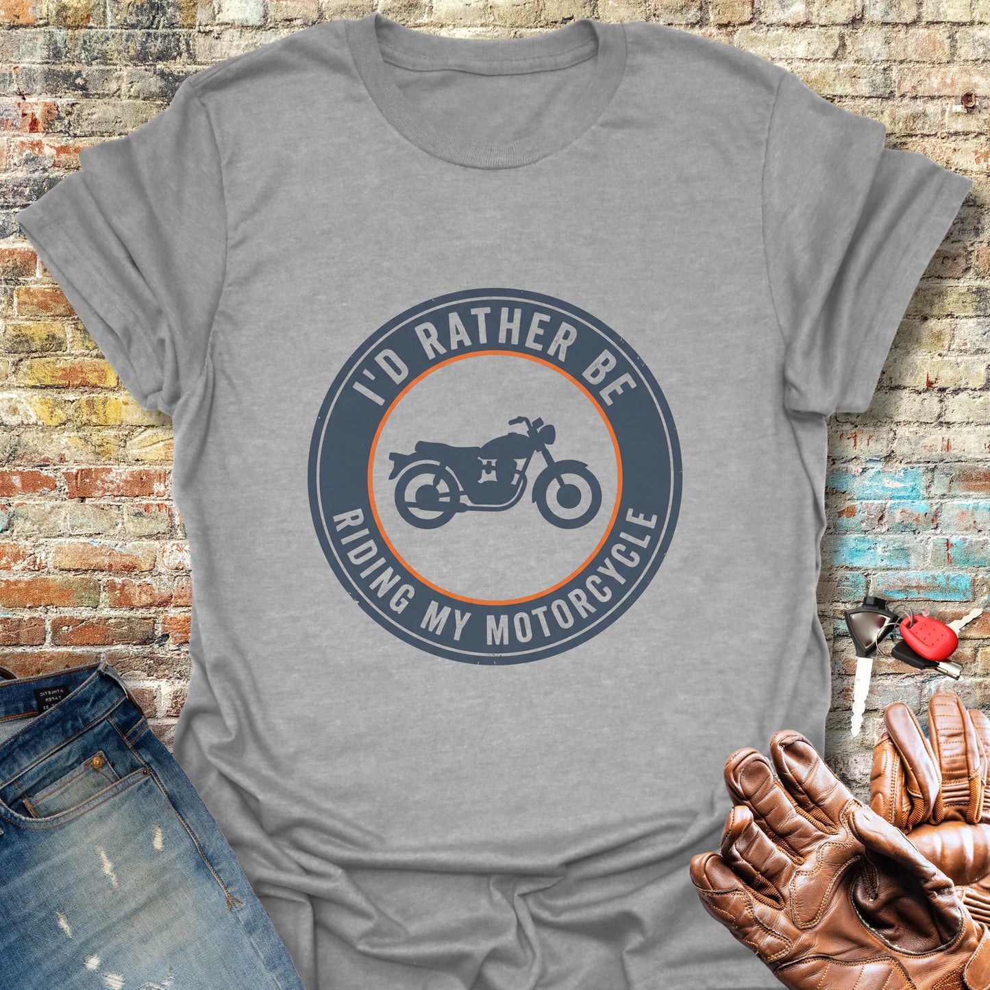 Rather Patch T-Shirt - Sport Grey