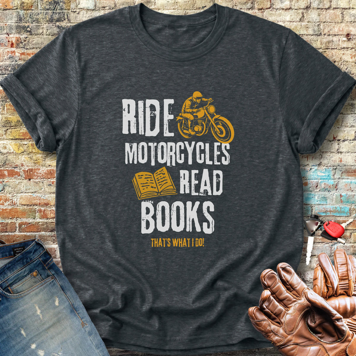 Read Books Classic T-Shirt - Dark Heather