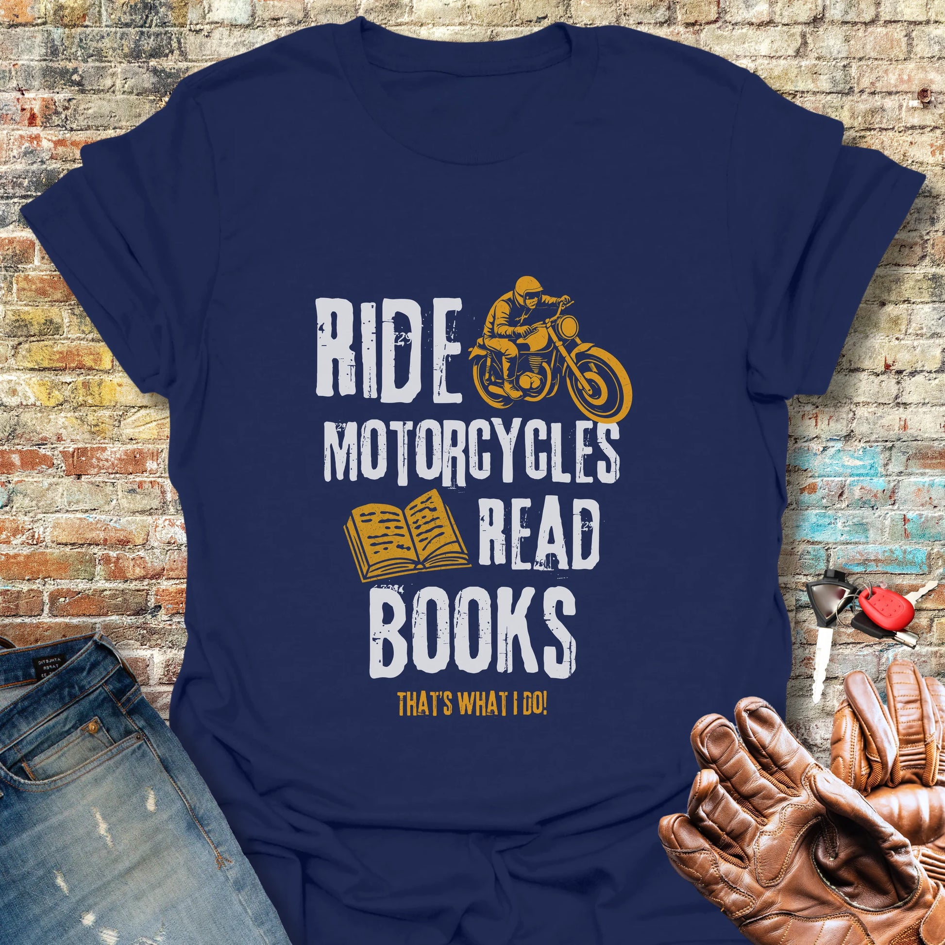 Read Books T-Shirt - Navy