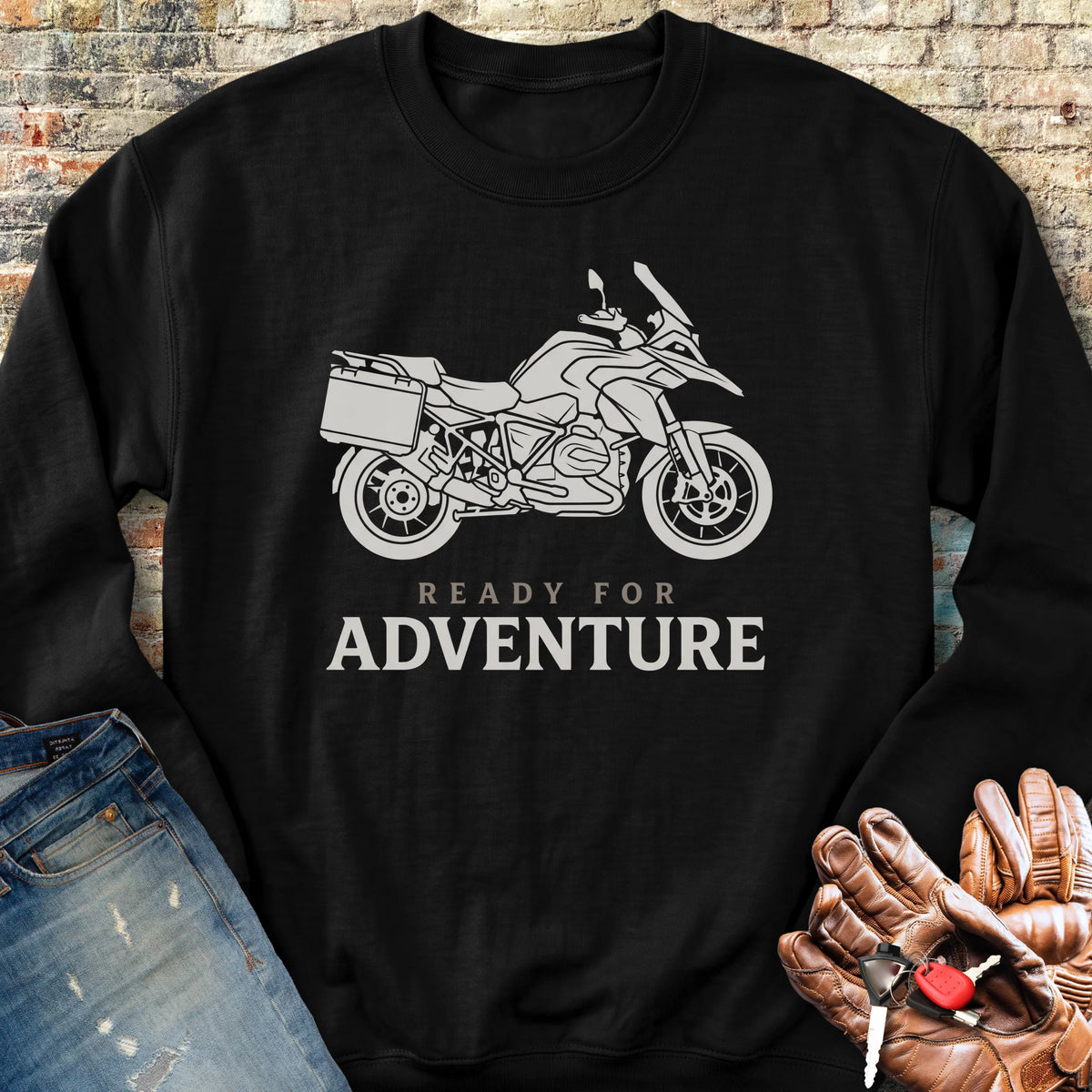 Ready For Adventure Sweatshirt - Black
