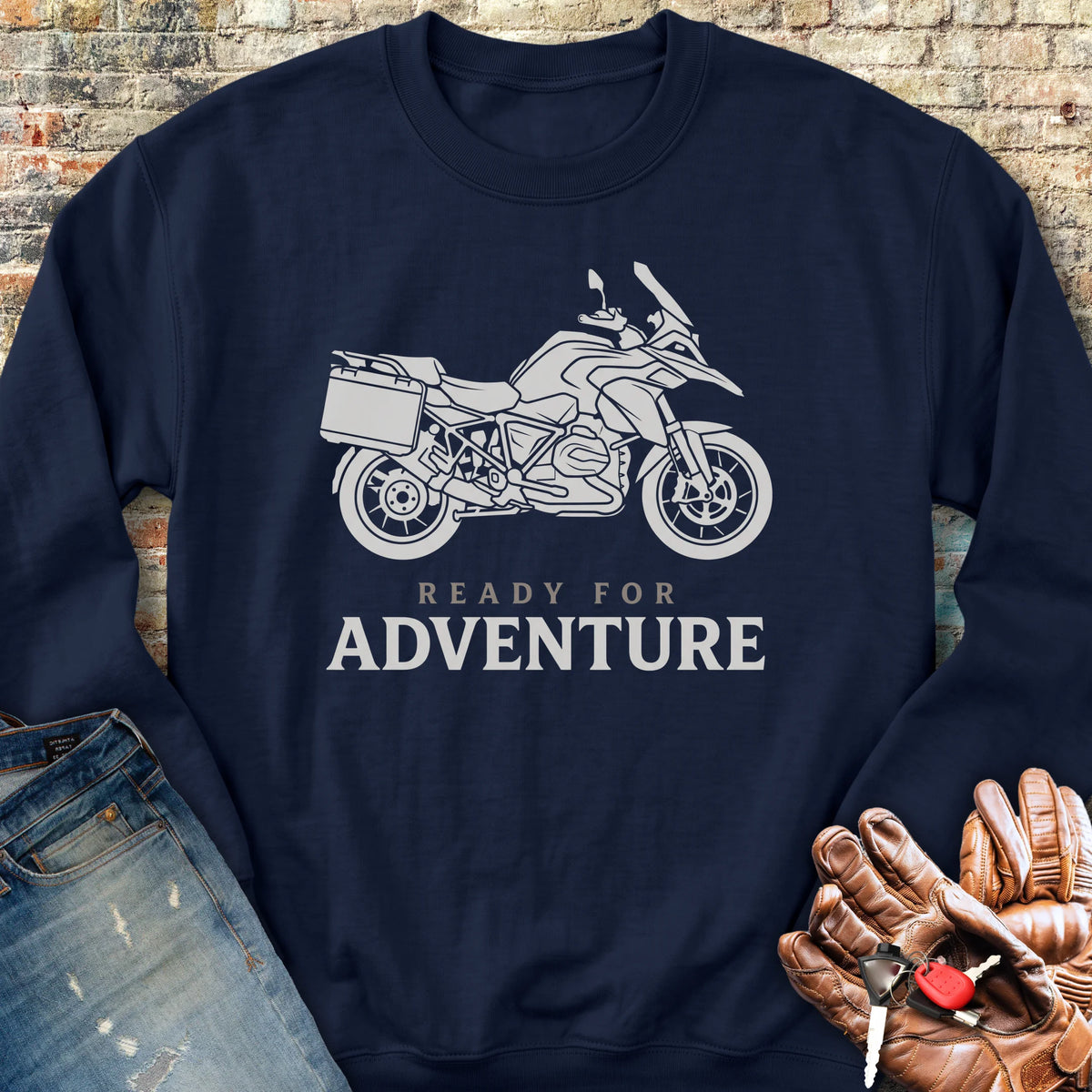 Ready For Adventure Sweatshirt - Navy