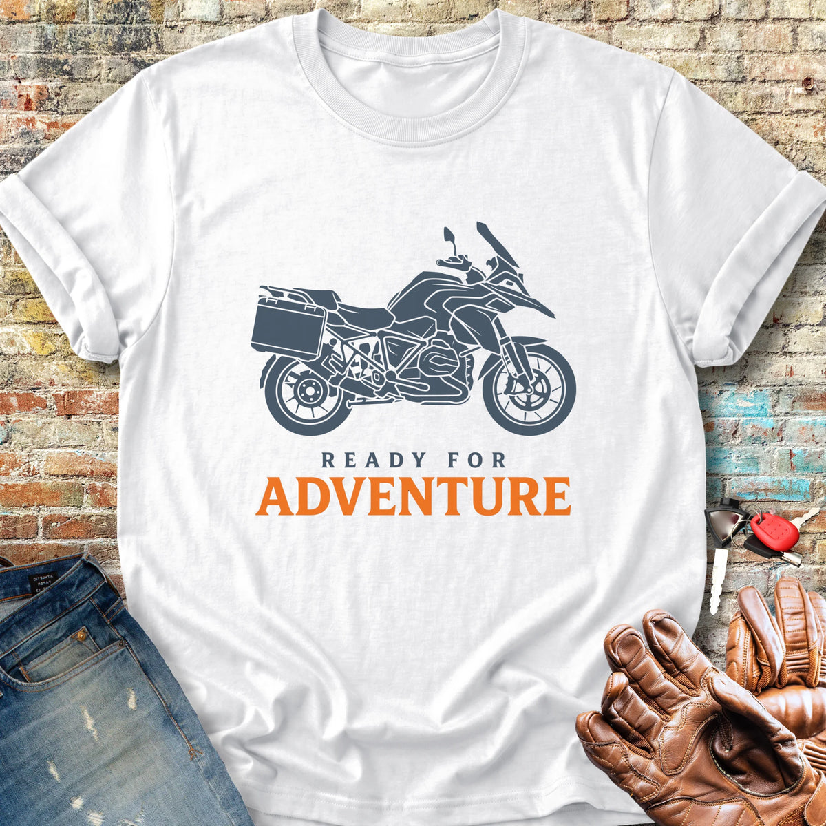 Ready For Adventure Classic T-Shirt - White