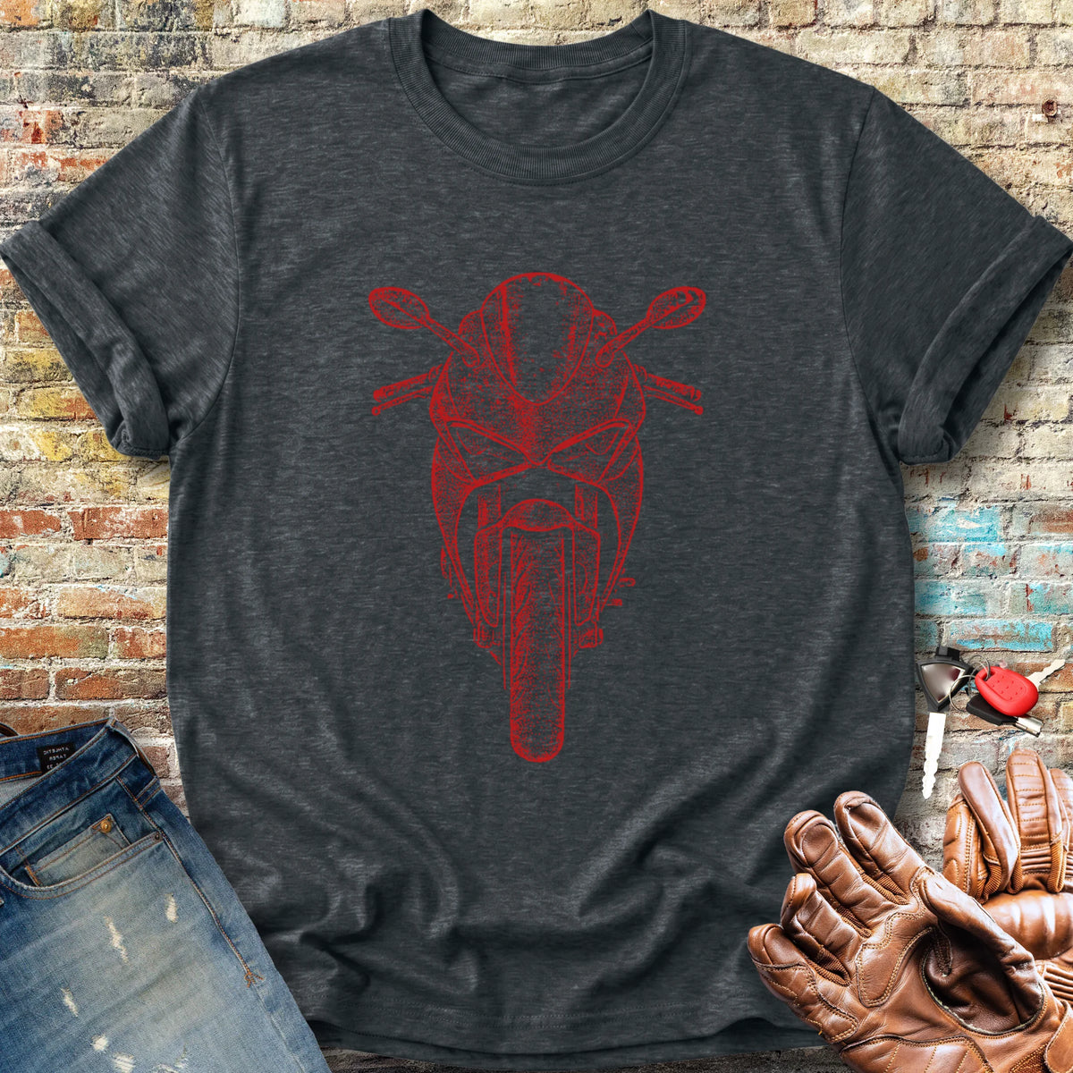 Red Racer Classic T-Shirt - Dark Heather