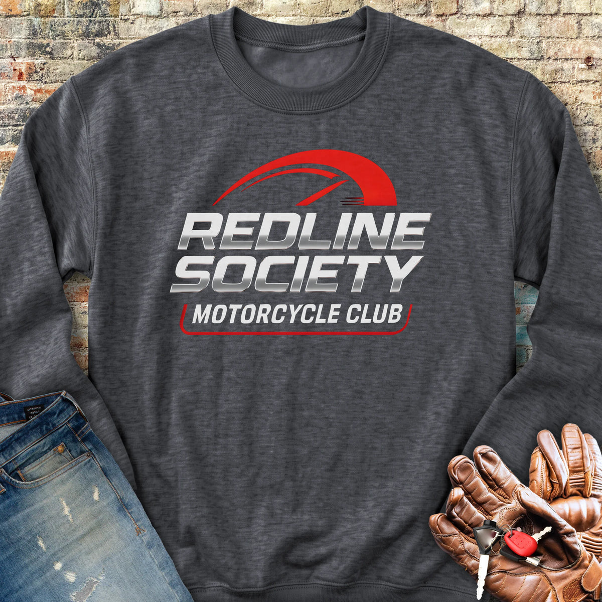 Redline Society Sweatshirt - Dark Heather