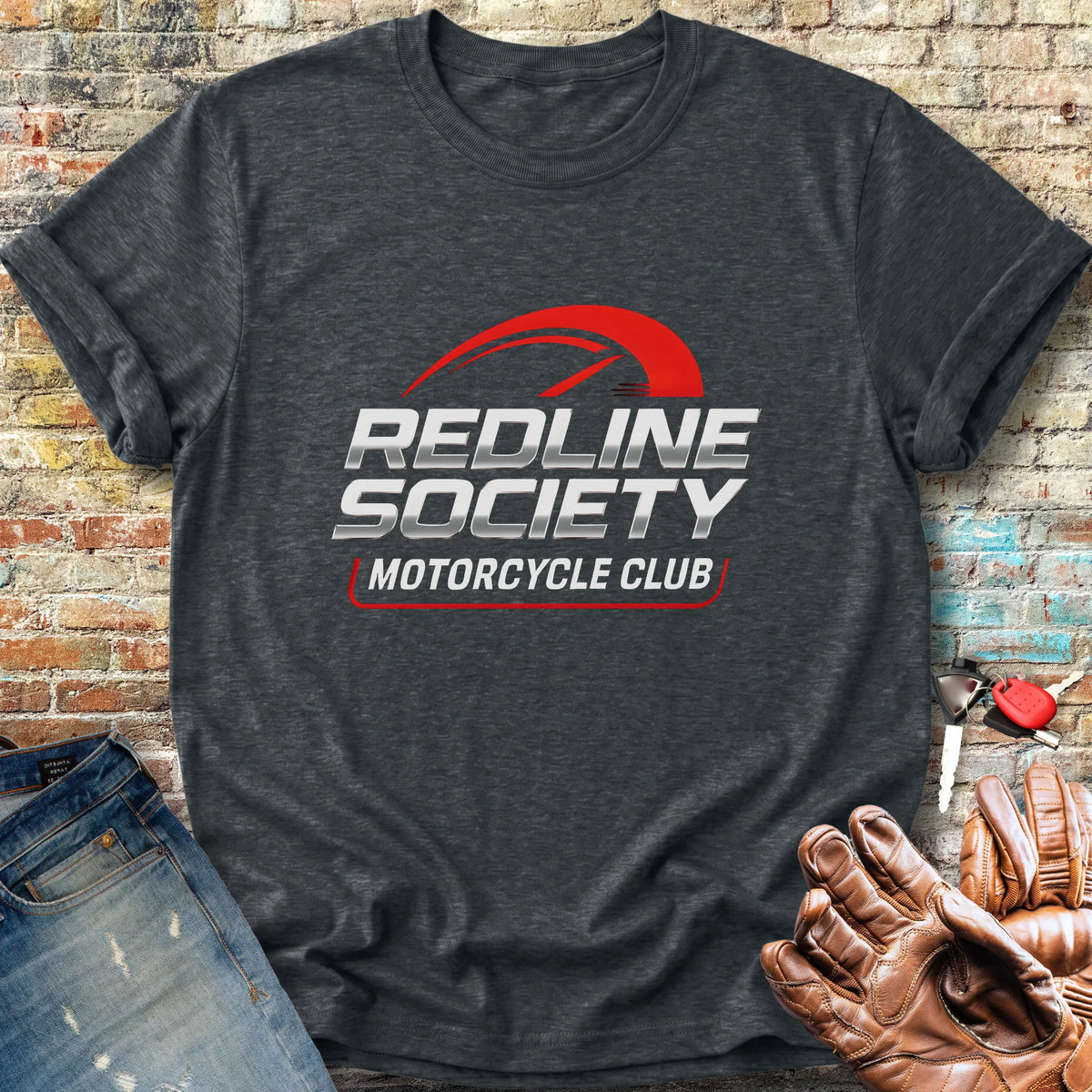 Redline Society Classic T-Shirt - Dark Heather