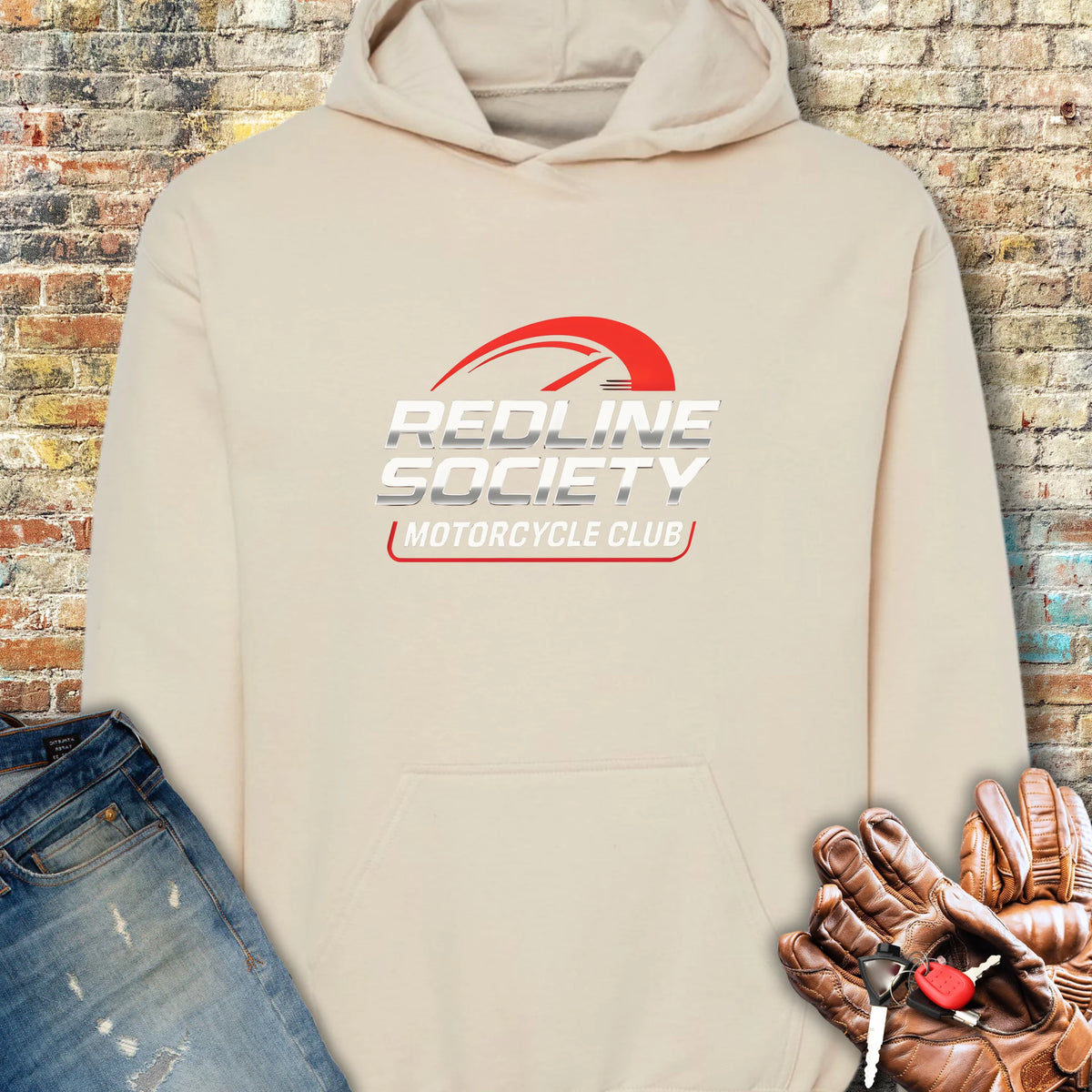 Redline Society Hoodie - Sand