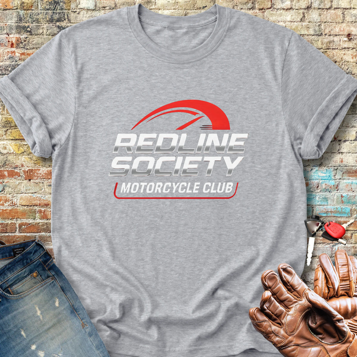 Redline Society Classic T-Shirt - Sport Grey