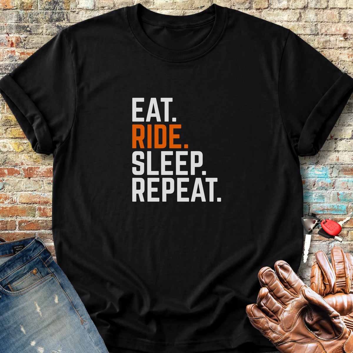 Repeat Classic T-Shirt - Black