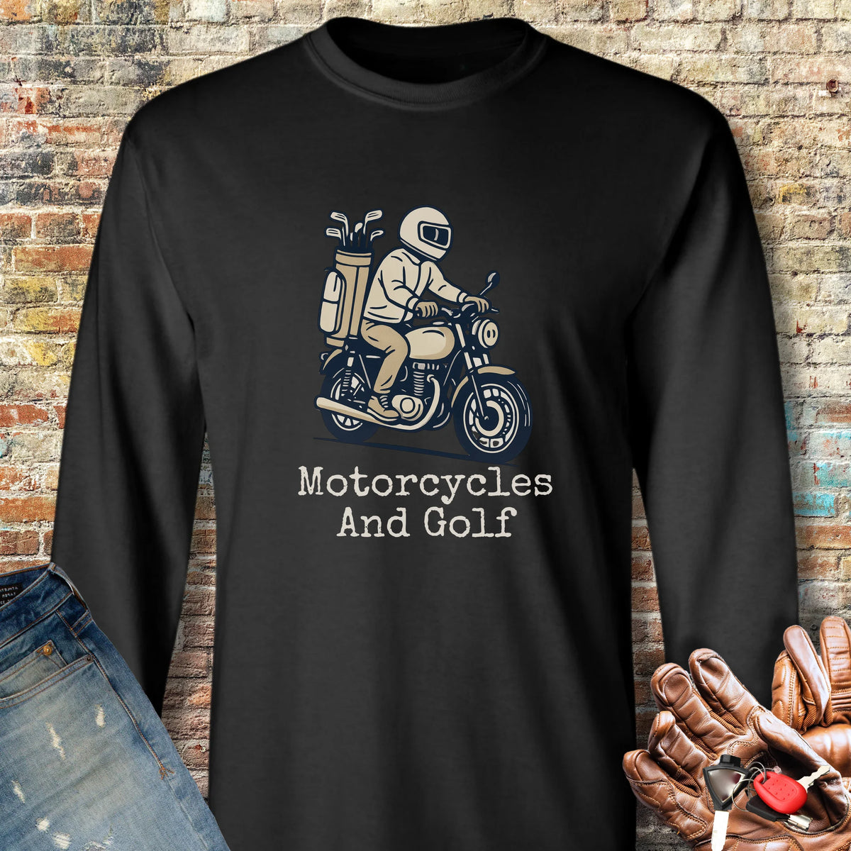 Require Long Sleeve T-Shirt - Black