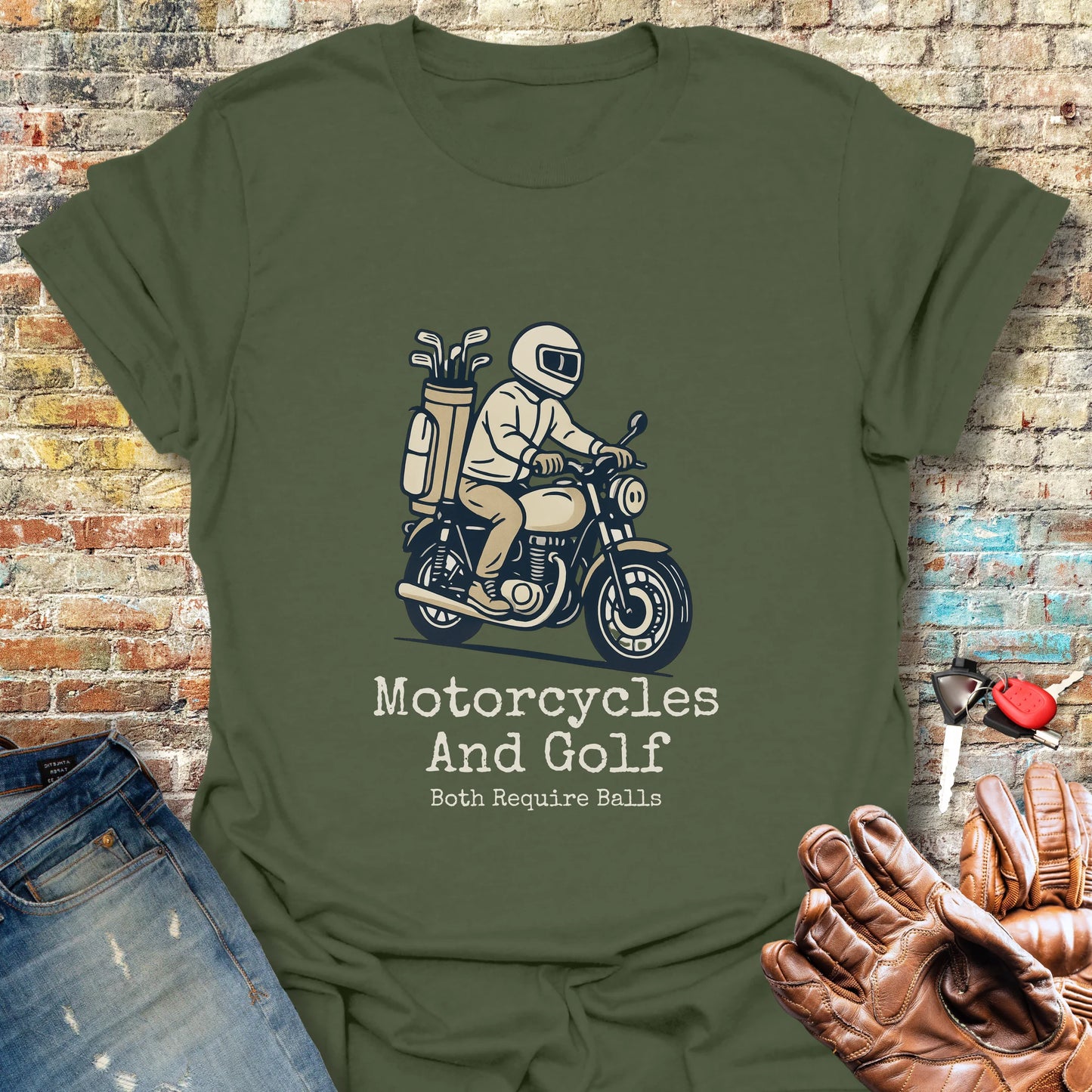 Require T-Shirt - Military Green