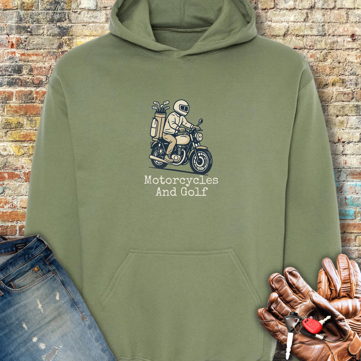 Require Hoodie - Military Green