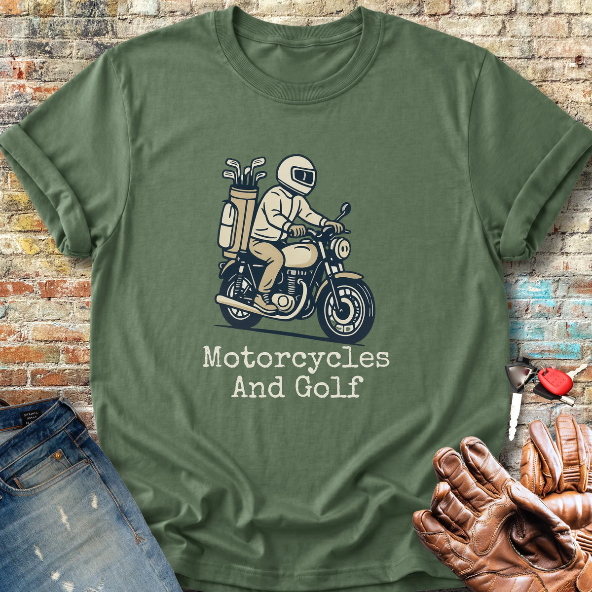 Require Classic T-Shirt - Military Green