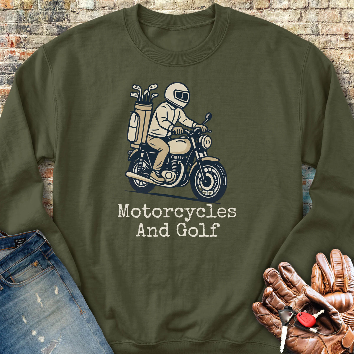 Require Sweatshirt - Military Green