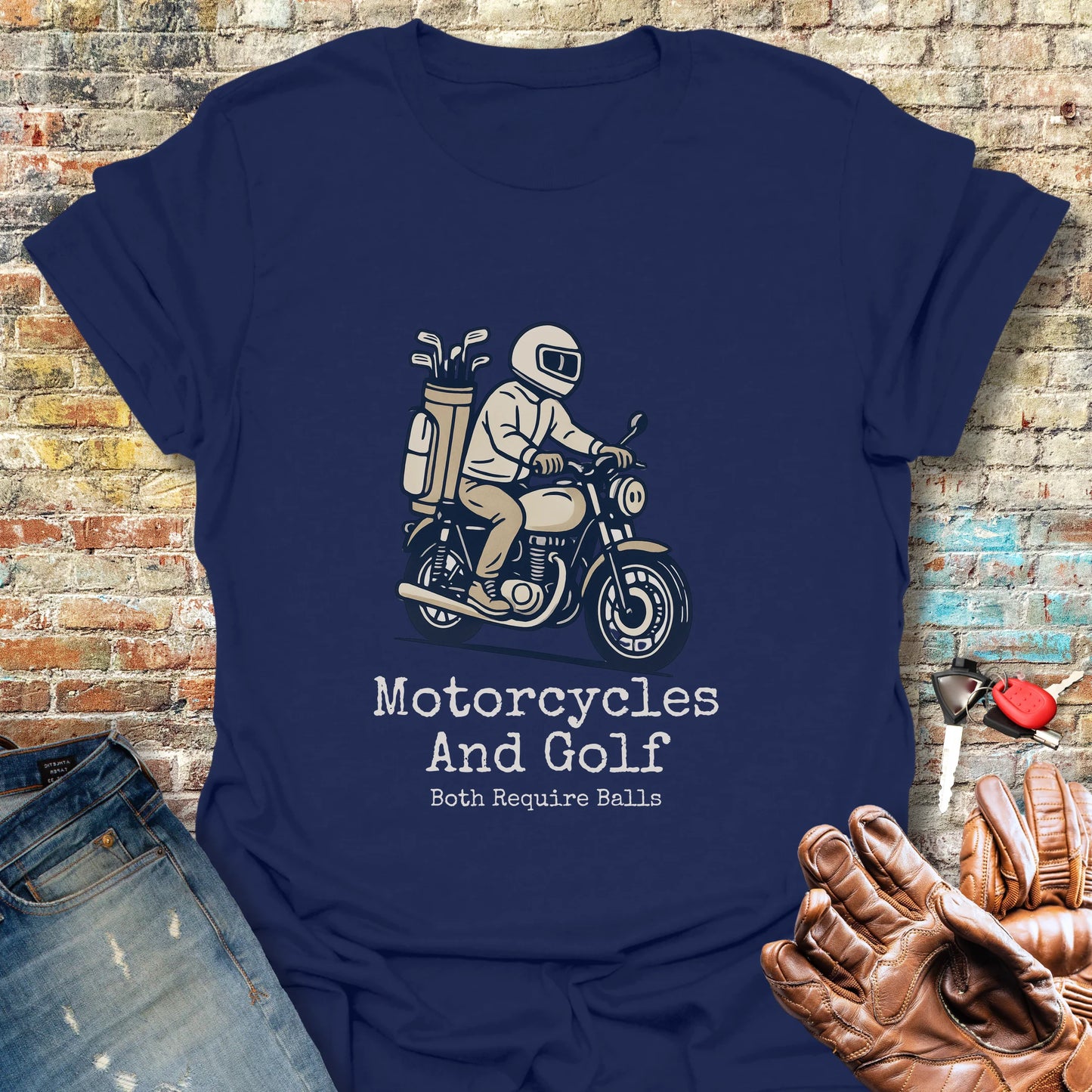 Require T-Shirt - Navy
