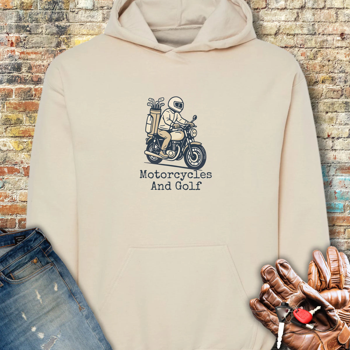 Require Hoodie - Sand