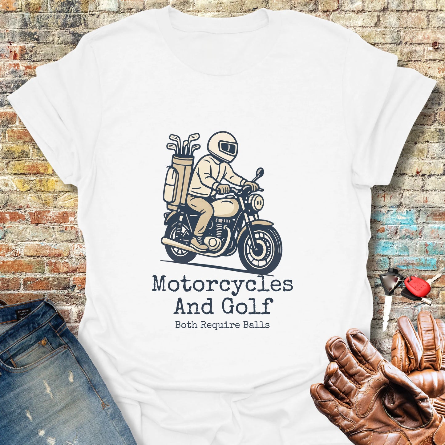 Require T-Shirt - White