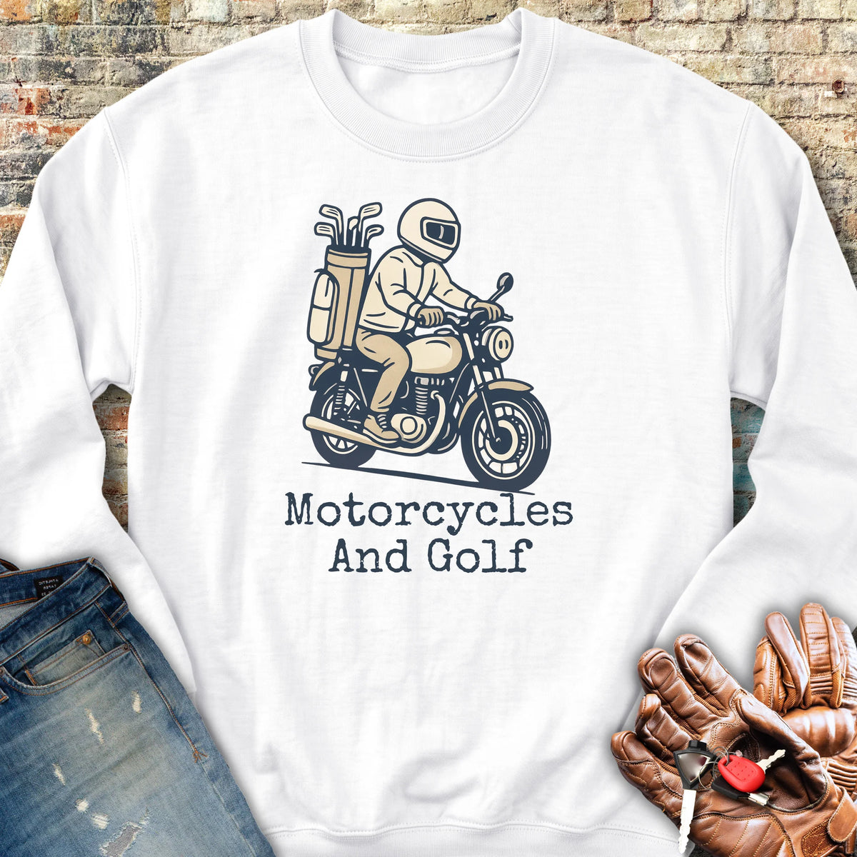 Require Sweatshirt - White