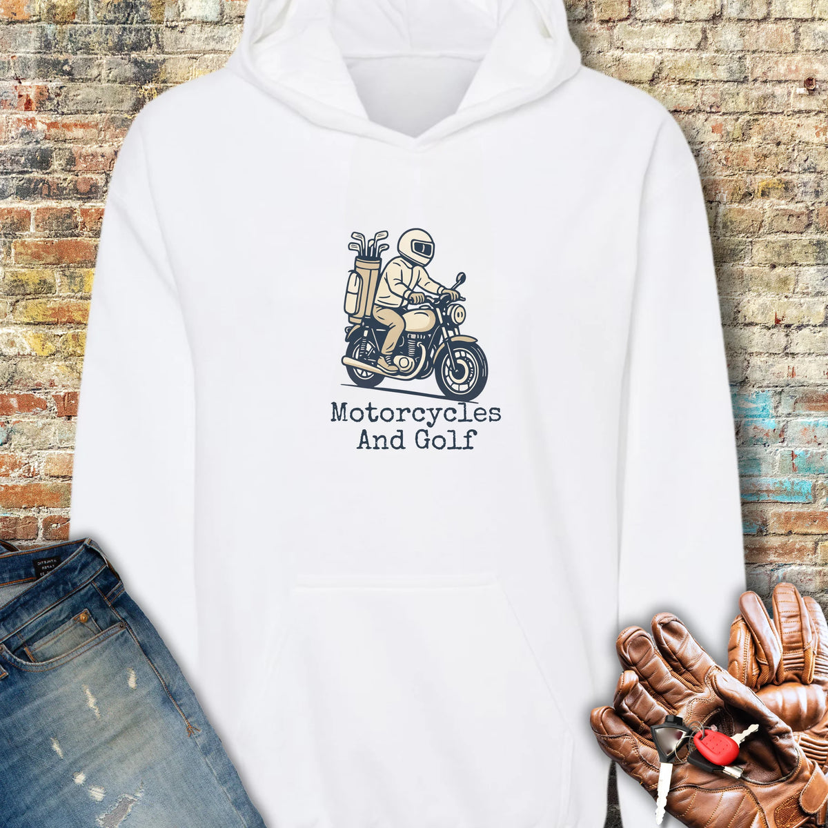 Require Hoodie - White