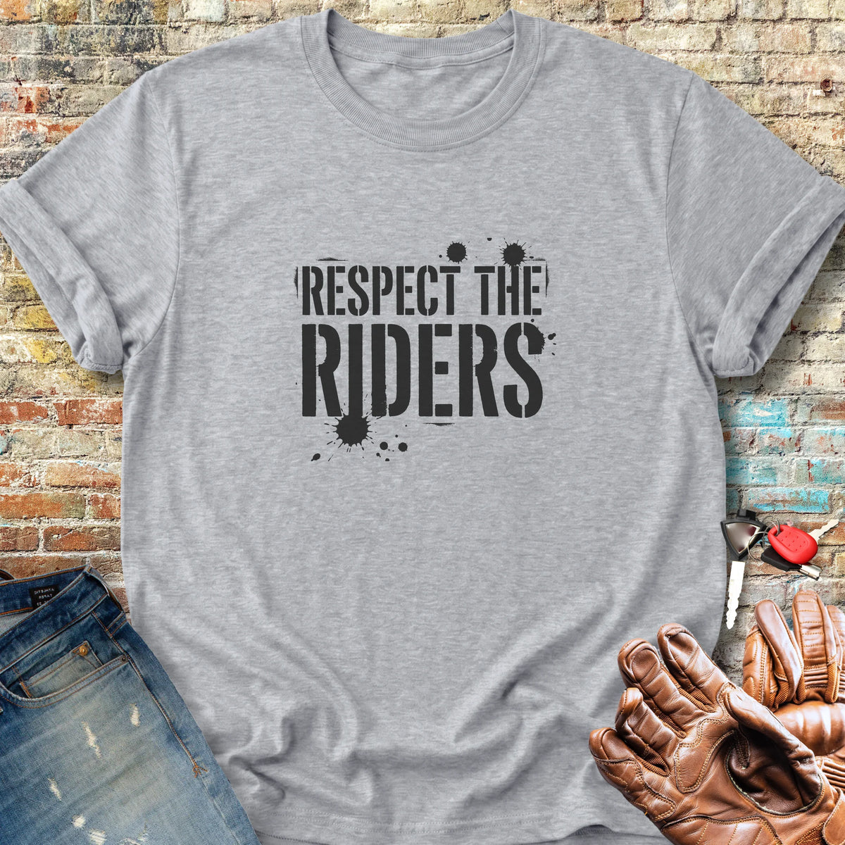 Respect Classic T-Shirt - Sport Grey