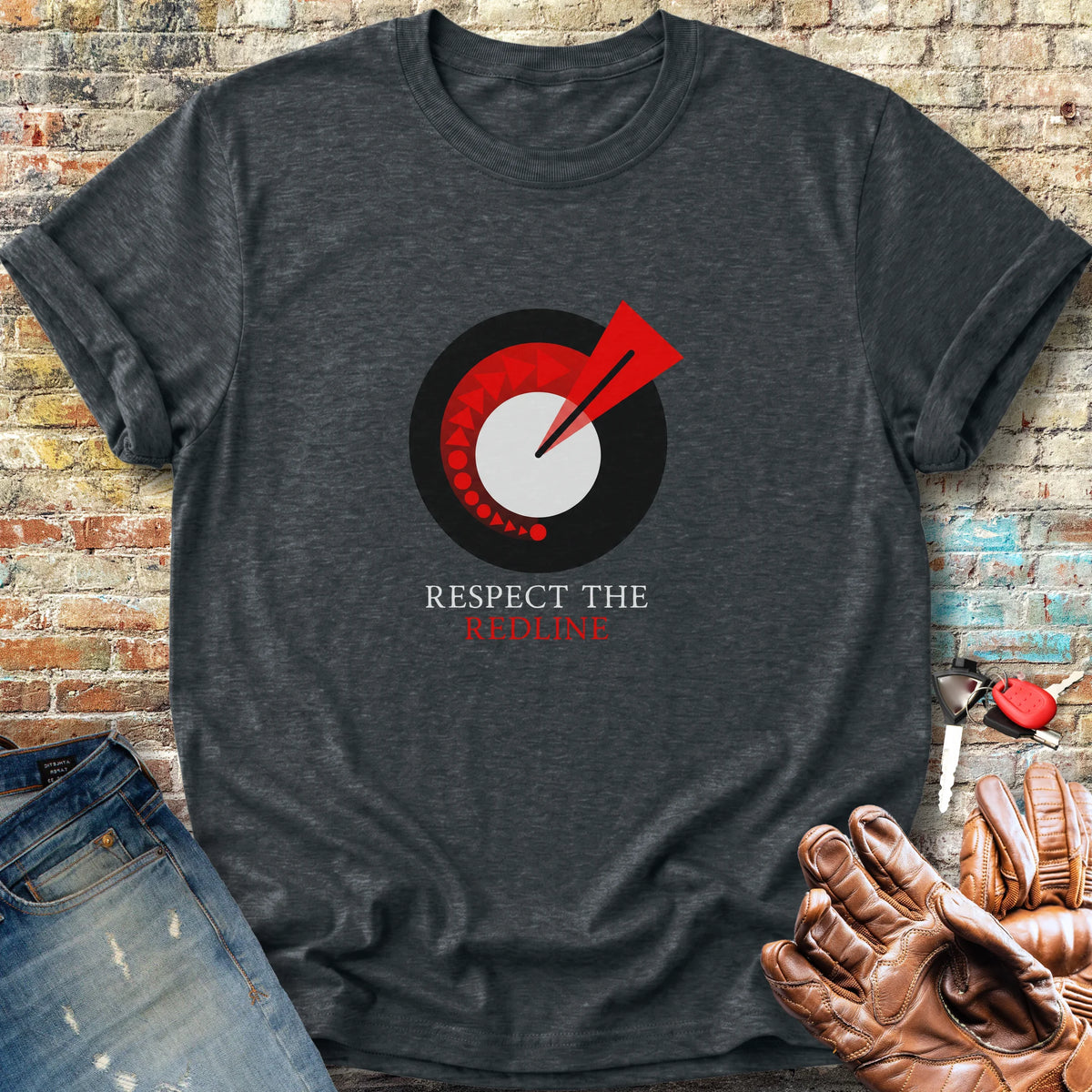 Respect The Redline Classic T-Shirt - Dark Heather