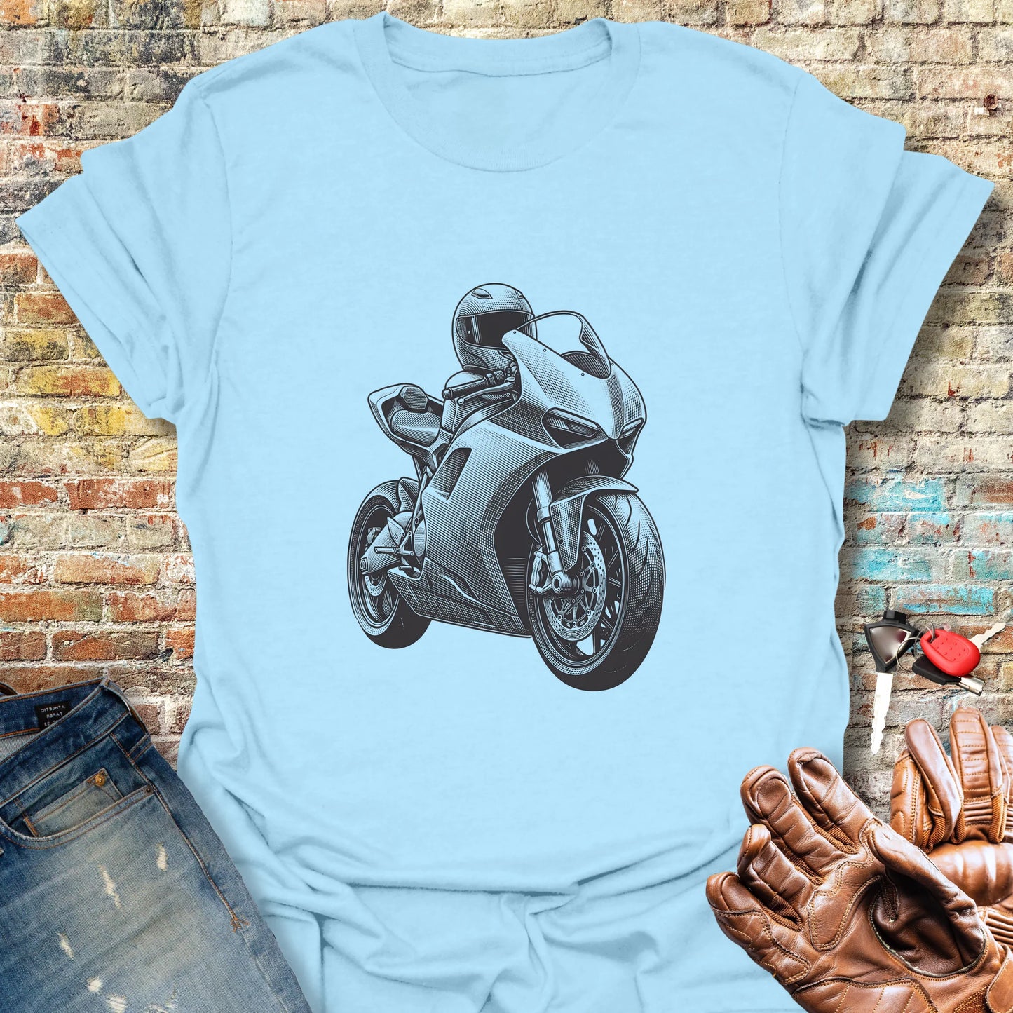 Resting T-Shirt - Light Blue