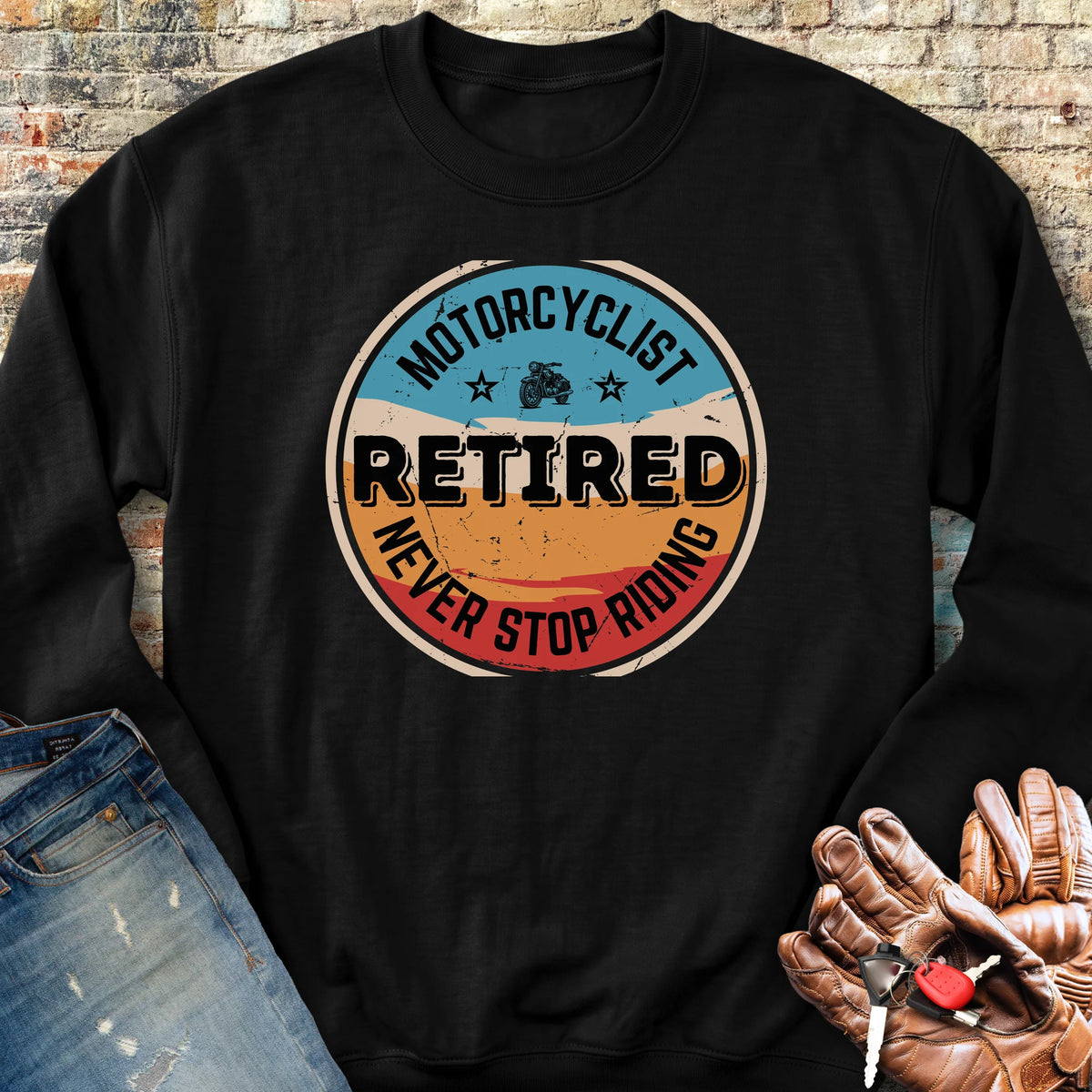 Retired Sweatshirt - Black