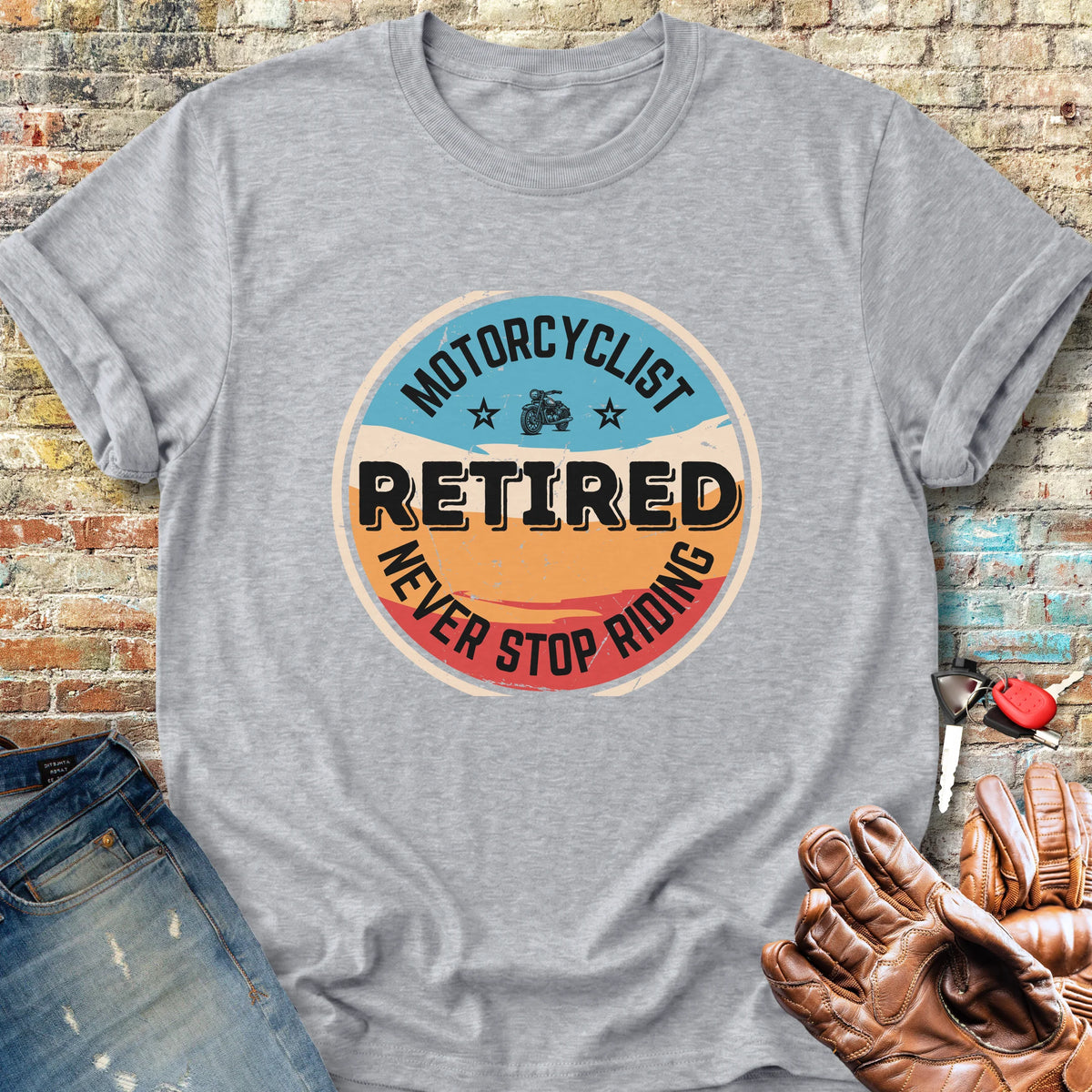 Retired Classic T-Shirt - Sport Grey