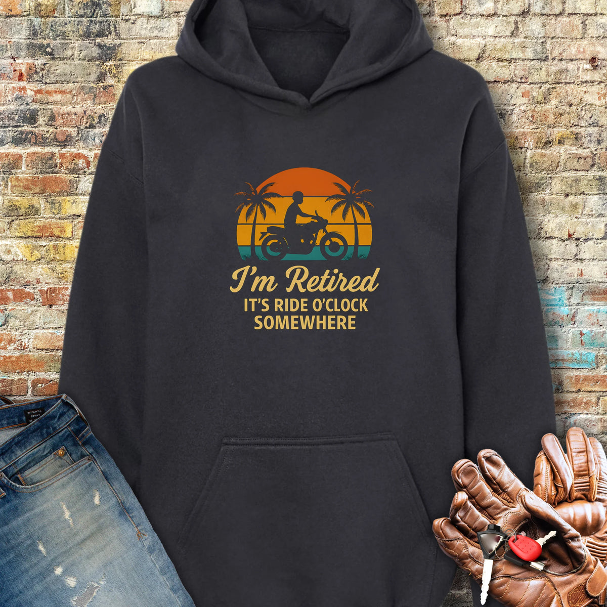 Retired o'Clock Hoodie - Black