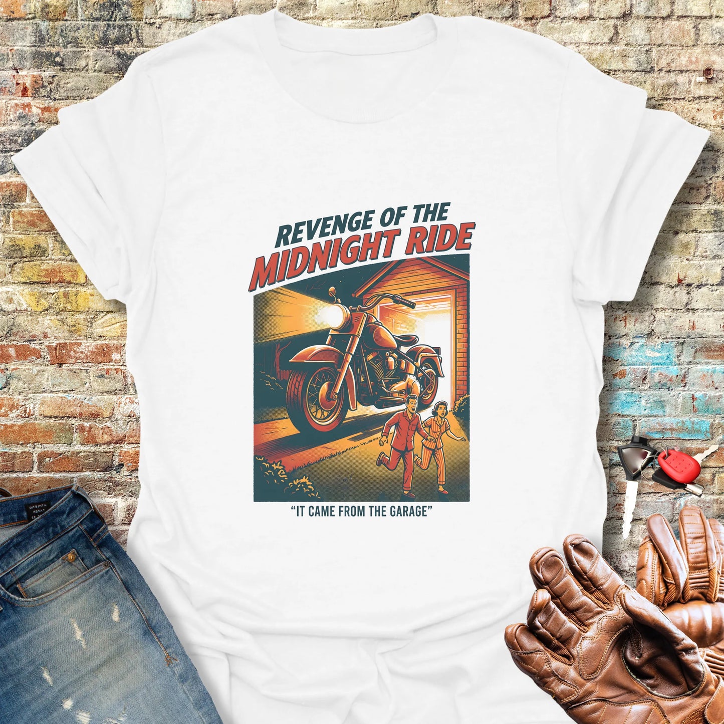Revenge of the Midnight Ride T-Shirt - White