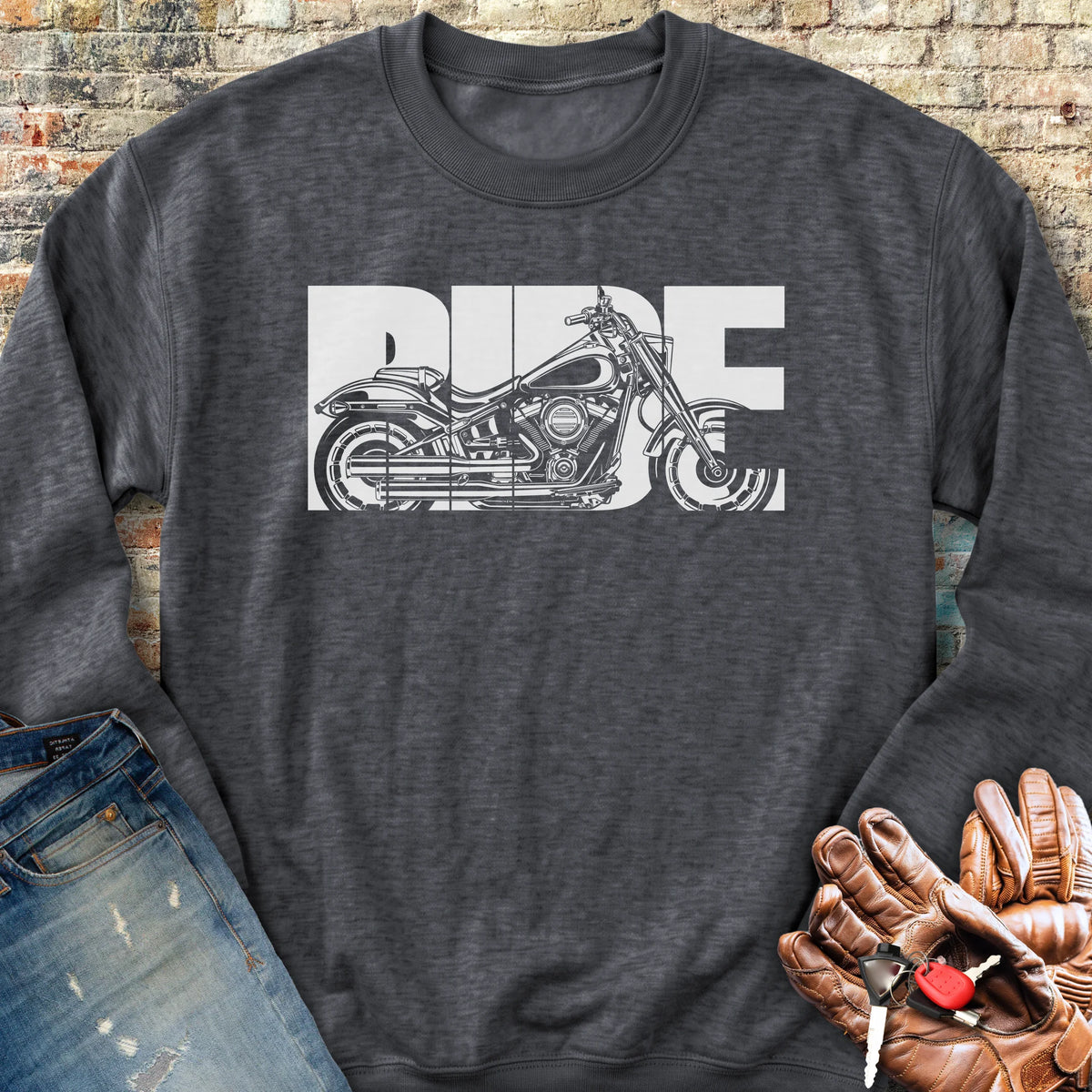 Ride Sweatshirt - Dark Heather