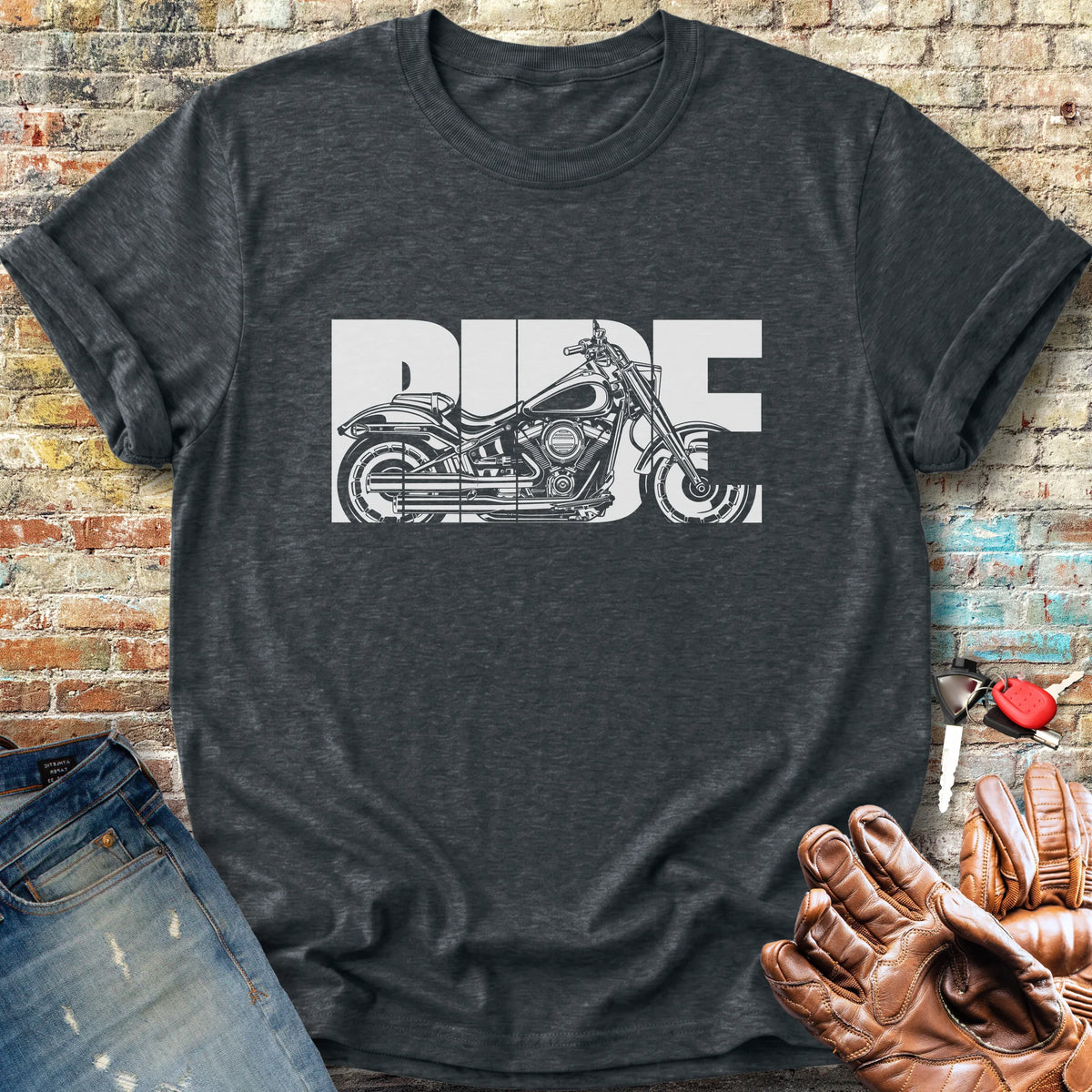 Ride Classic T-Shirt - Dark Heather