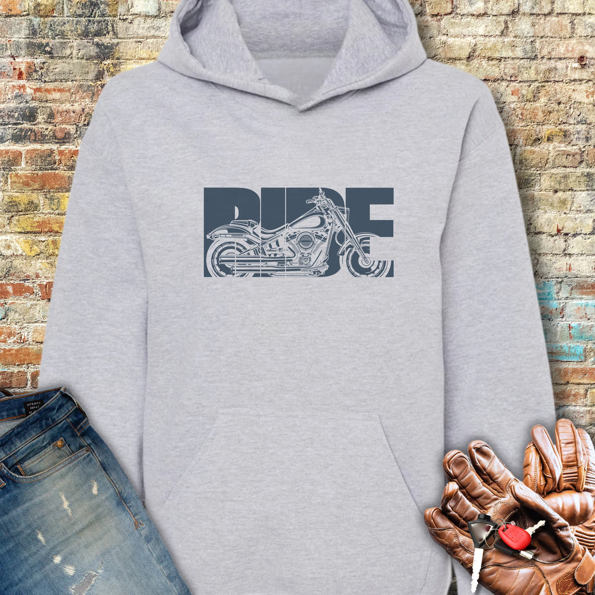 Ride Hoodie - Sport Grey