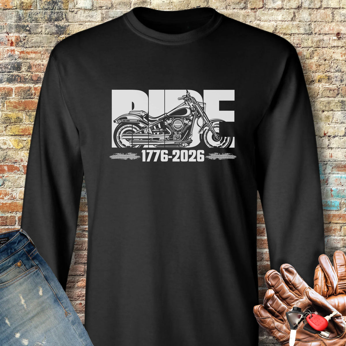 Ride 250 Long Sleeve T-Shirt - Black
