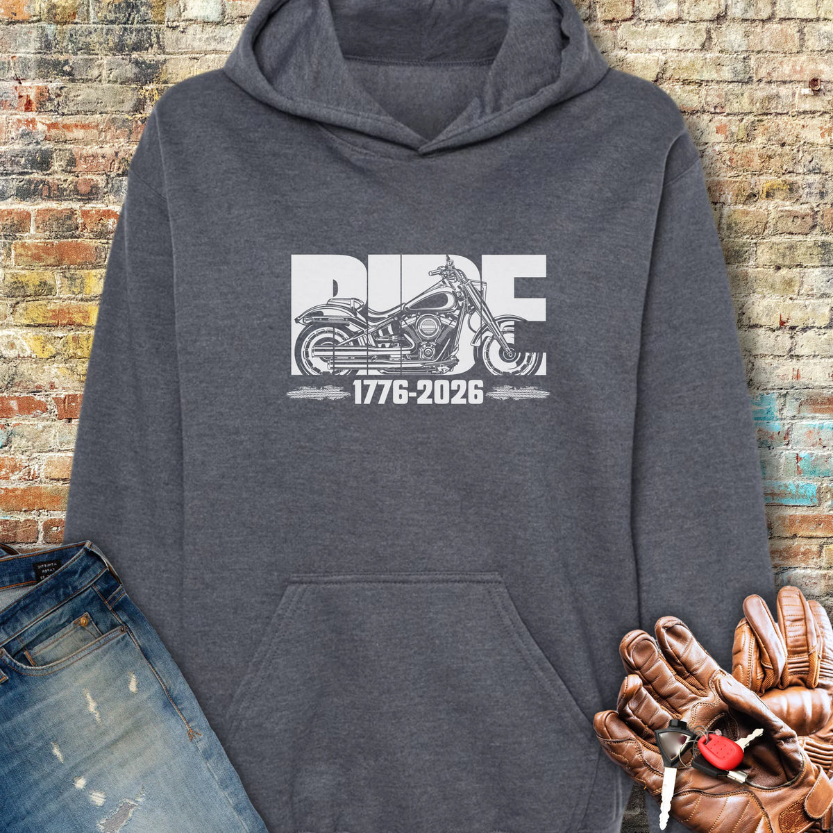 Ride 250 Hoodie - Dark Heather
