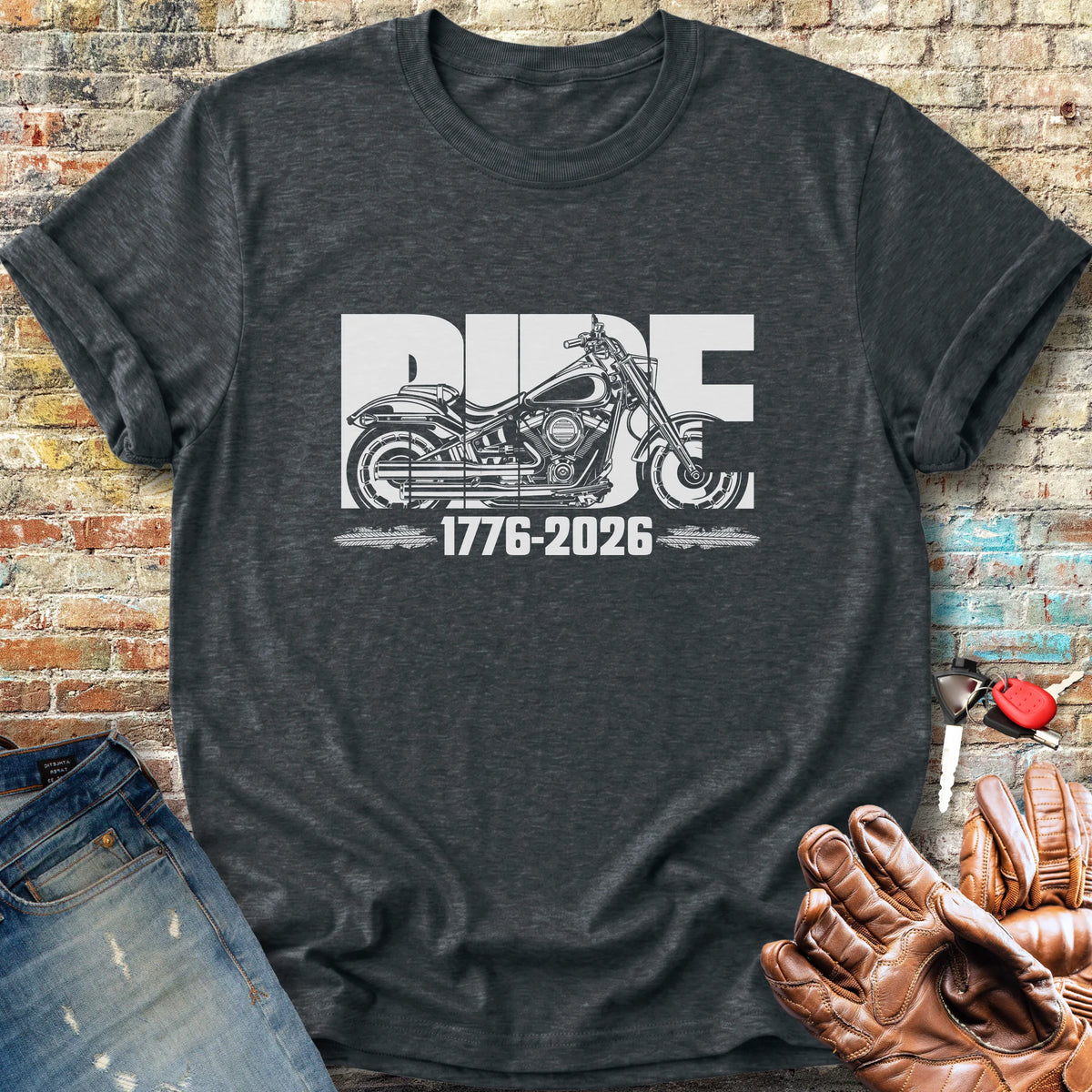 Ride 250 Classic T-Shirt - Dark Heather