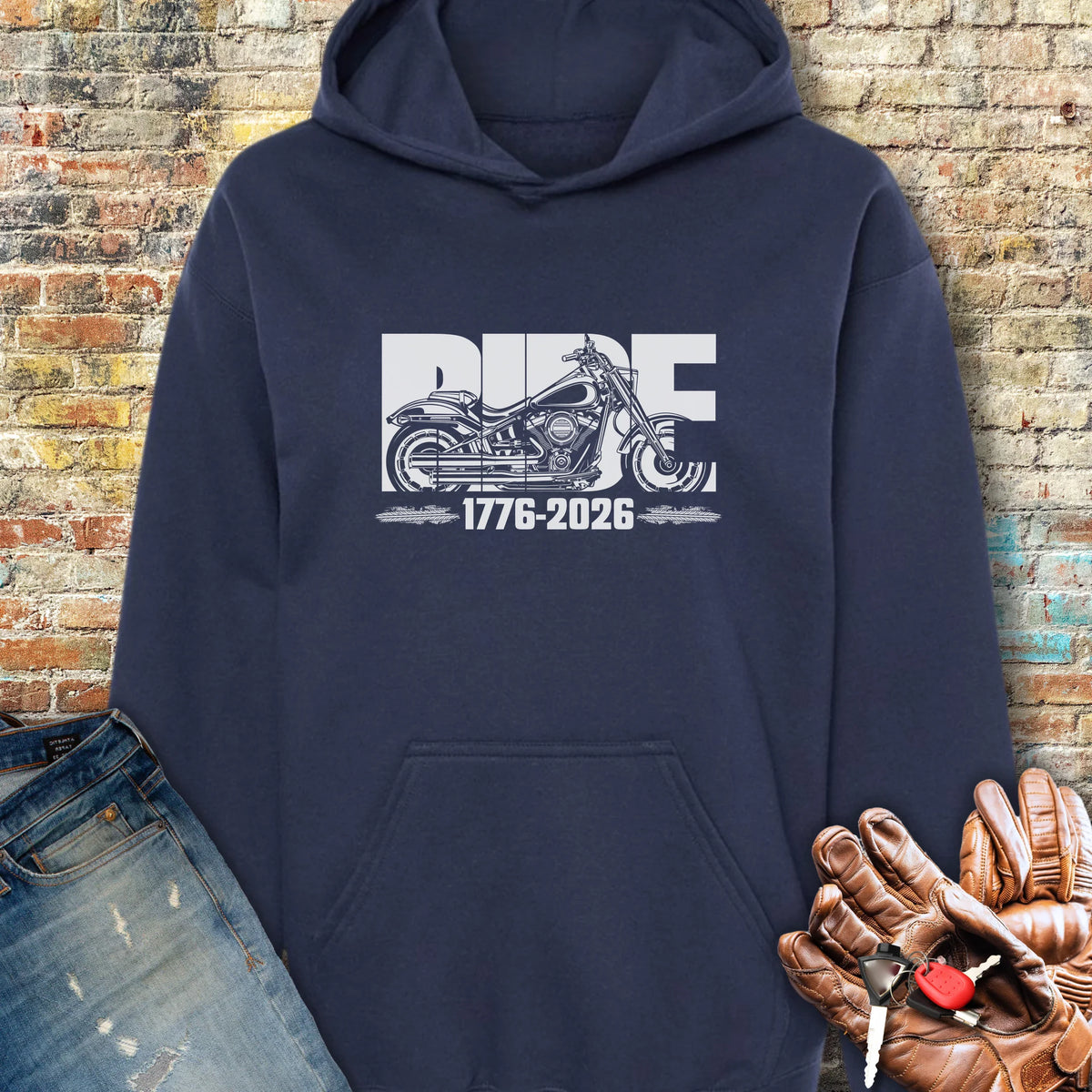 Ride 250 Hoodie - Navy
