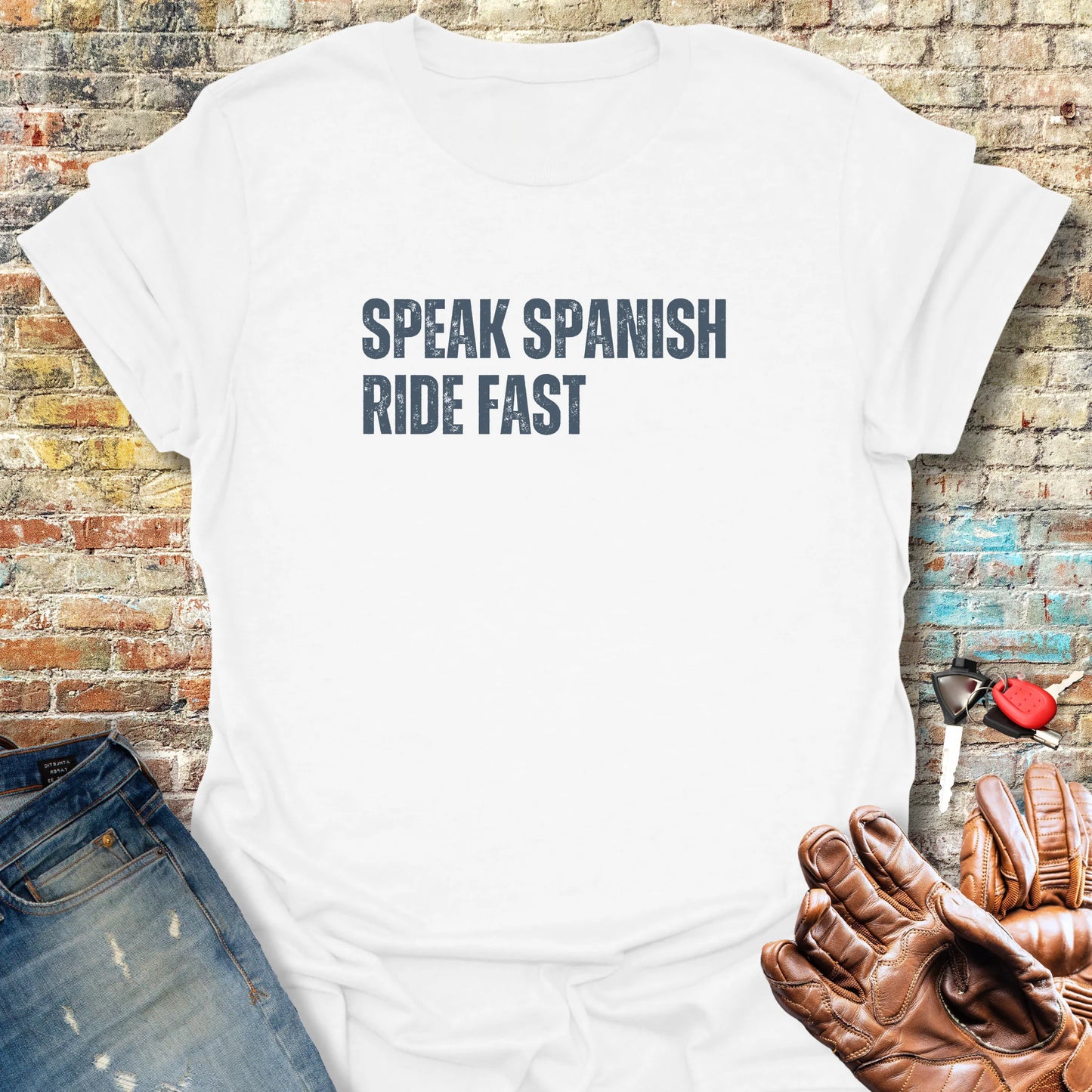 Ride Fast T-Shirt - White