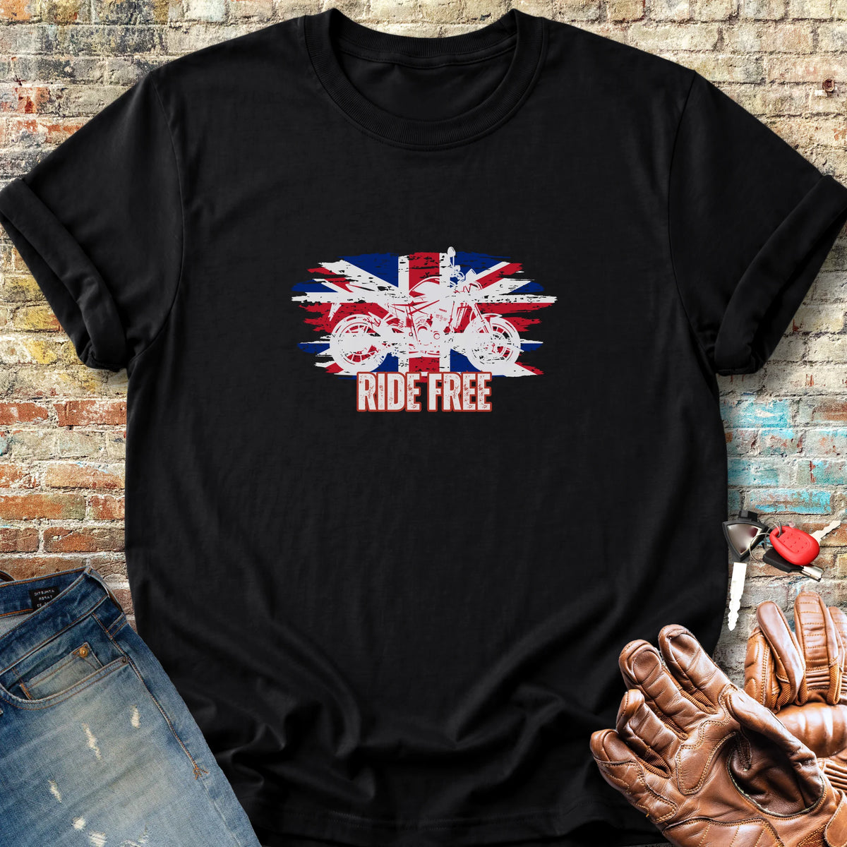 Ride Free (UK) Classic T-Shirt - Black