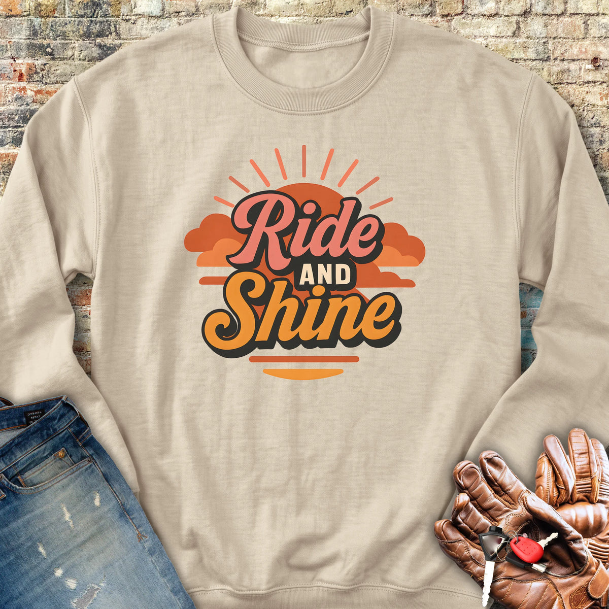 Ride & Shine Sweatshirt - Sand