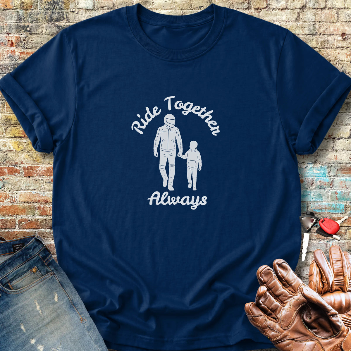 Ride Together Classic T-Shirt - Navy