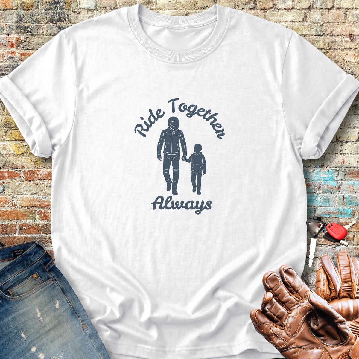 Ride Together Classic T-Shirt - White