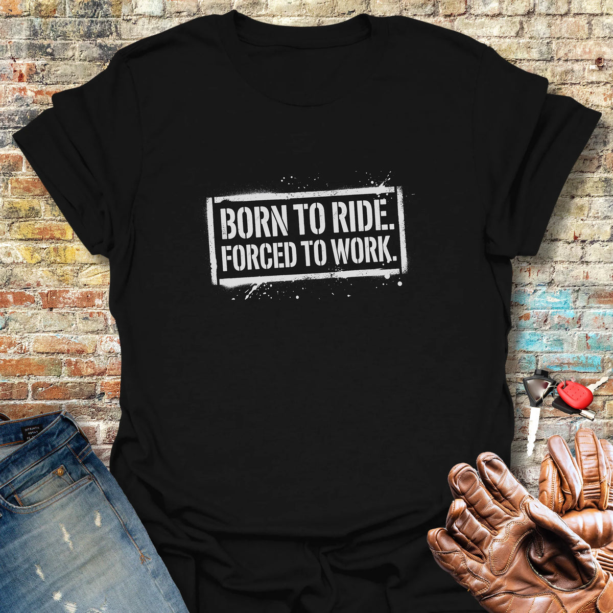 Ride or Work - Black