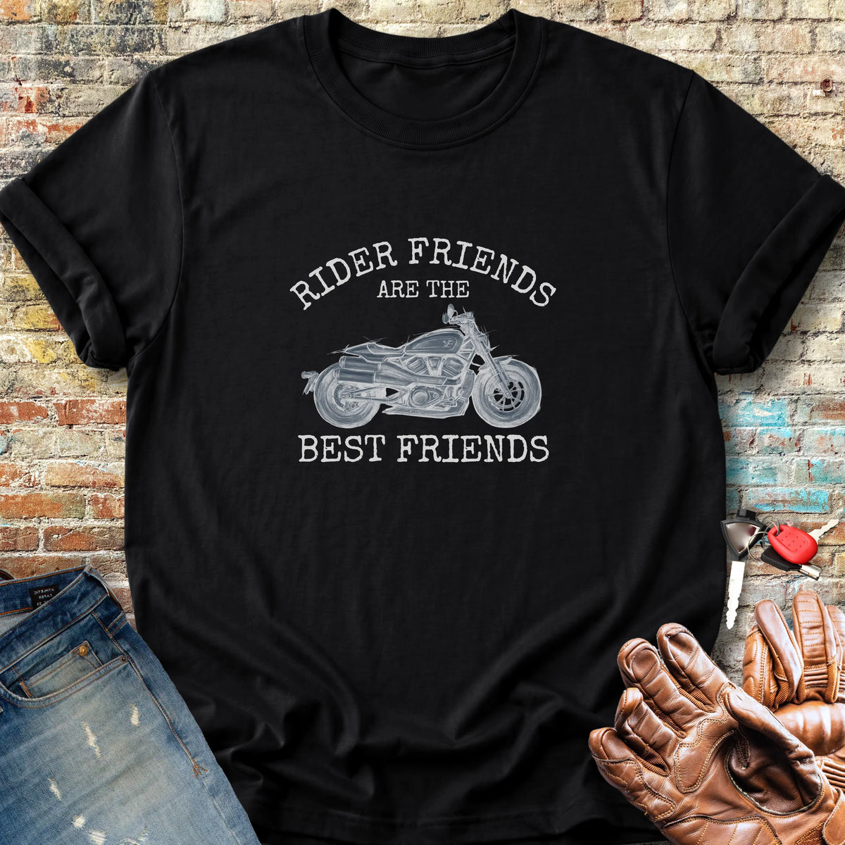 Rider Friends Classic T-Shirt - Black