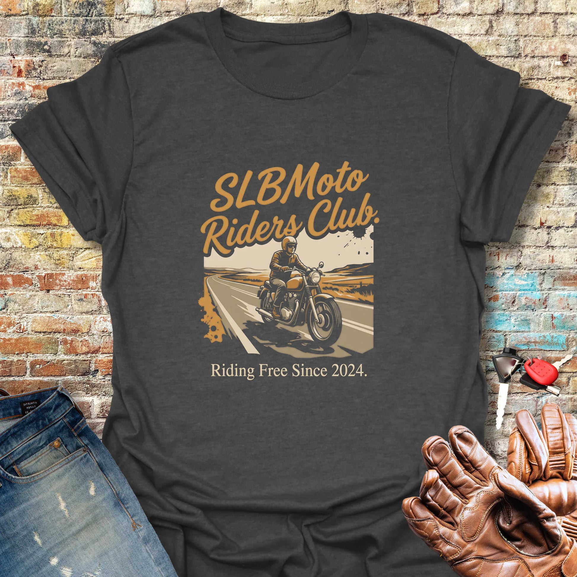 Riders Club T-Shirt - Dark Heather