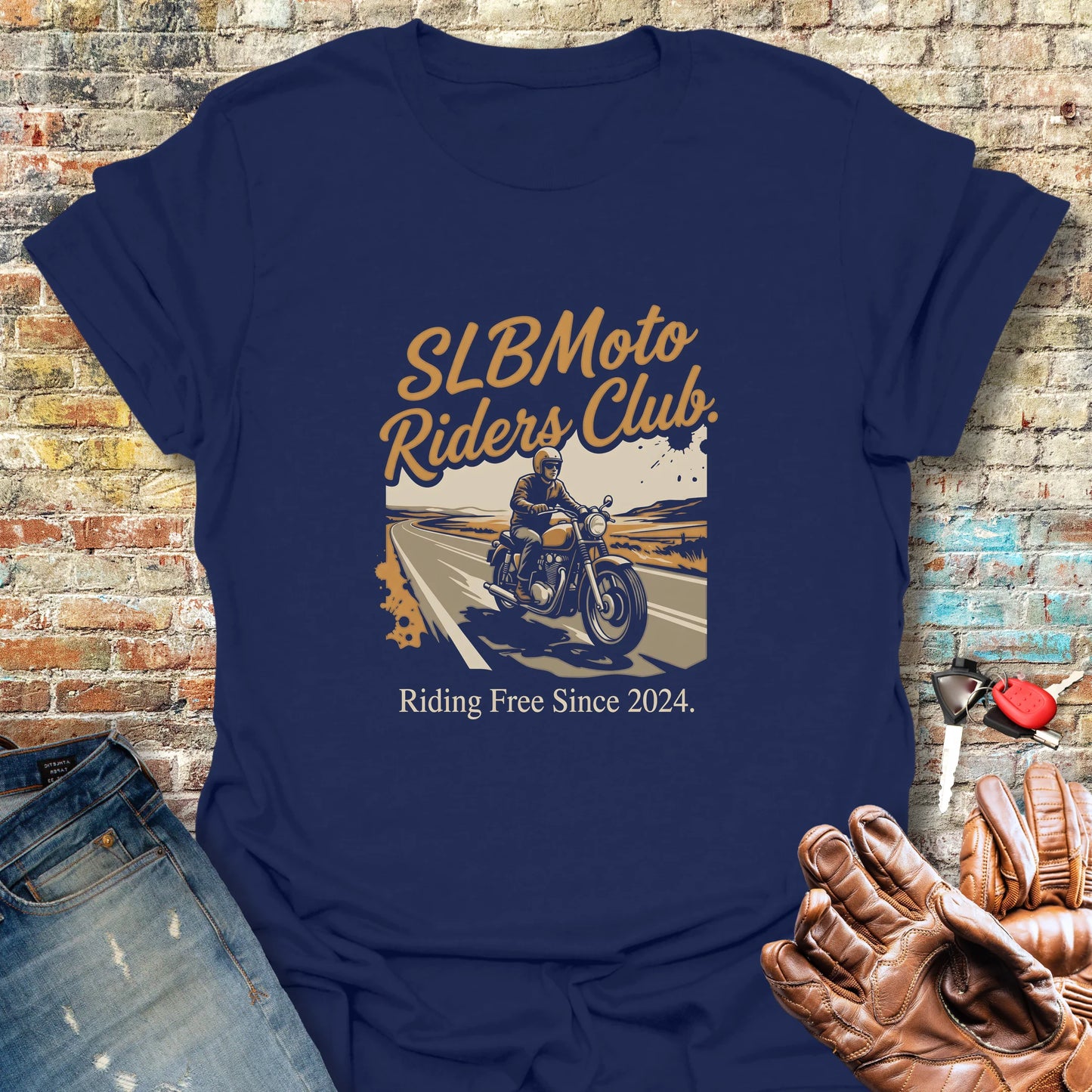 Riders Club T-Shirt - Navy
