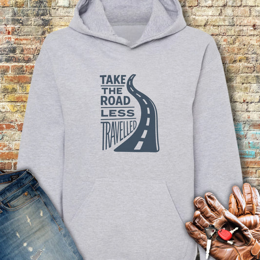 Road Less Travelled Hoodie - Sport Grey